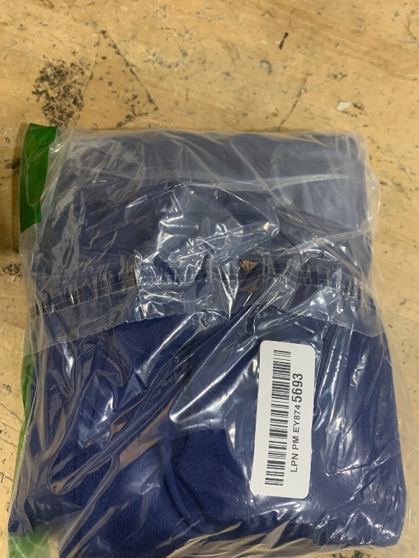 Photo 1 of 6FT Spandex Fitted Wedding Arch Cover Round Top Stand Covers Double-Side Chiara Cover Backdrop Cover for Wedding Birthday Party Ceremony Baby Shower Decoration(Navy Blue)