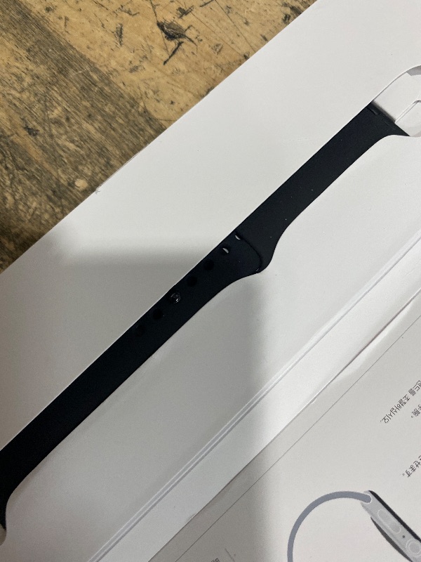 Photo 1 of *******PARTS ONLY SEE NOTES  *********Apple Watch Series 10 [GPS, 46mm] - Jet Black Aluminum Case with Black Sport Band, M/L (Renewed)