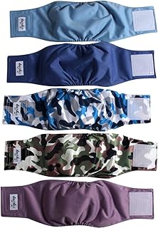 Photo 1 of  BOY doggie washable cloth diapers5 PAIRS 