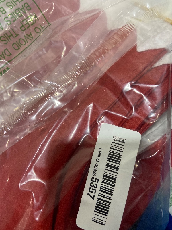 Photo 1 of **PARTIAL SET/MISSING SOME** Zubebe 48 Pcs Felt Christmas Stockings 15 Inch Christmas Stockings Xmas Decoration Stockings Rustic Christmas Santa Stockings for Christmas Holidays Bedroom Home Decorations (Red)