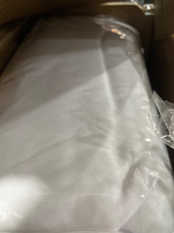 Photo 1 of 10 Pack White Table Cloth Rectangle Table Cloths for 8 Foot Rectangle Tables 60 X 126 Inch Washable Polyester Table Covers, Reusable & Wrinkle Resistant for Weddings, Parties, Events, and Everyday Use