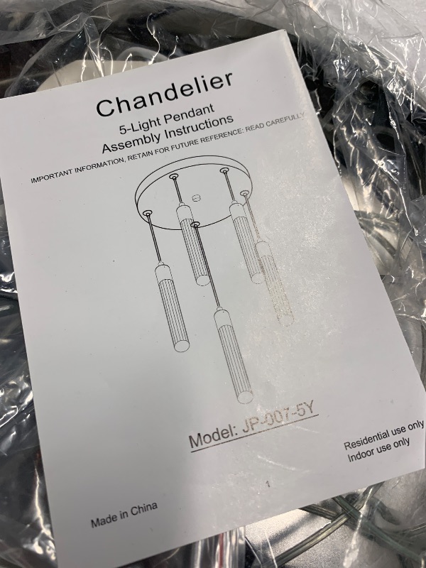 Photo 1 of (see all images) zhllmq Modern Light Fixture Kitchen Island Pendant Light Dimmable LED Chrome Pendant Lights Mini Crystal Pendant 