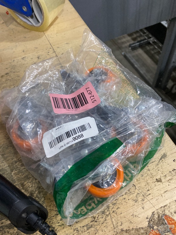 Photo 1 of 2 Inch Caster Wheels, Threaded Stem Casters Set of 4 Heavy Duty, 5/16"-18x1 (Screw Diameter 5/16", Stem Length 1"), Safety Dual Locking Industrial Castors, Wheels for Cart, Furniture