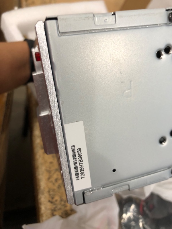 Photo 1 of **CRACKED SCREEN** Double Din Car Stereo CD DVD Player with Wireless Carplay&Android Auto, 7 inch Car Radio 4.2-Channel Audio Output Bluetooth & Voice Control, Mirror Link, Backup Camera, AM/FM Radio Type-A/C Subwoofer