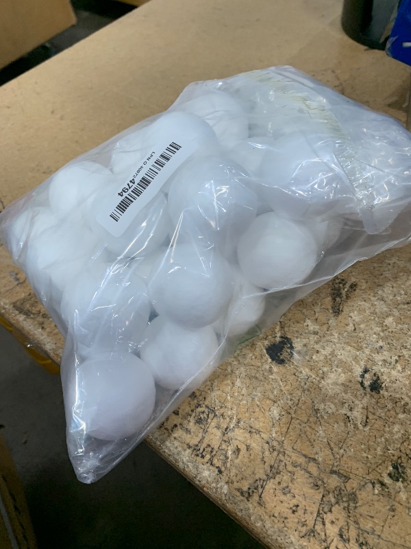 Photo 1 of Crafare 2 Inch 28pc White Craft Foam Balls Round Smooth Polystyrene Ball for Holiday Sculpture,Modeling,Summer Gift Crafts Making and School Arts Projects