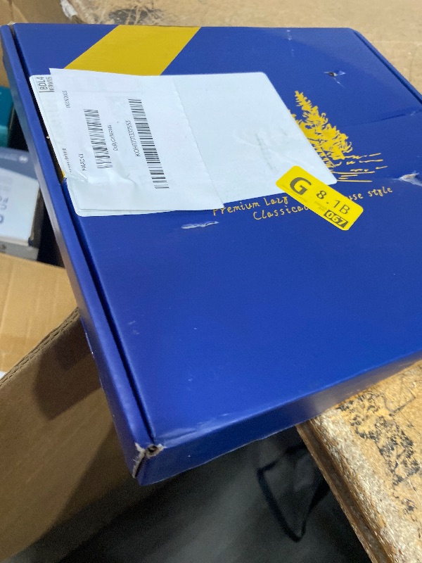 Photo 1 of 10" Oak Bathroom Vanity Tray Turntable for Perfume Candle, Round Wooden Decorative Tray for Kitchen Sink Countertop Organizer, Bathroom Counter Organizer for Skincare Makeup, Rustic White