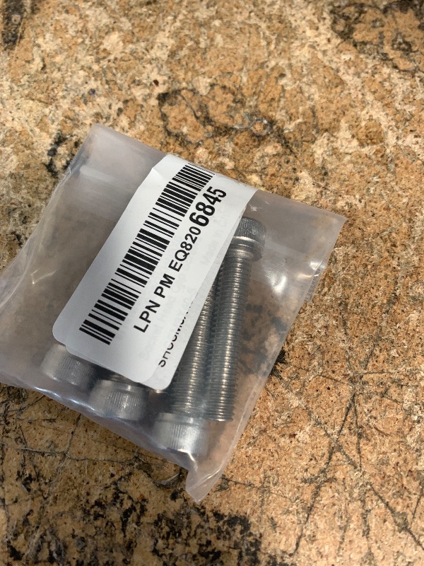 Photo 1 of MewuDecor M8-1.25 x 40mm Socket Head Cap Screws, Allen Socket Drive, Stainless Steel 304, Full Thread, Bright Finish, 5 PCS