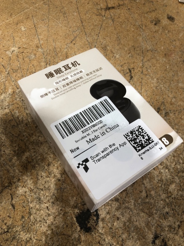 Photo 1 of **DEVICE WILL NOT CHARGE** Invisible Mini Earbuds Wireless Bluetooth, Low Profile Micro Smallest Tiny Discreet Hidden Earbuds for Work, Small Headphones, Invisible Sleep Wireless Earphone IPX5 Waterproof for Small Ear Canals