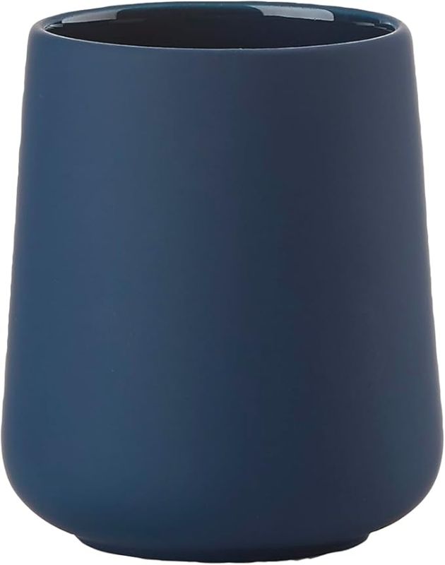 Photo 1 of ***used******ZONE DENMARK Nova One Toothbrush Cup | Sleek & Durable Modern Bathroom Accessory | Revitalize Your Daily Routine with Scandinavian Elegance and Practicality Unite- (Royal Blue)

