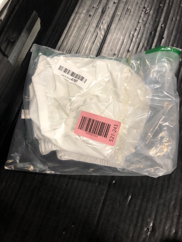 Photo 1 of ****MISSING THE BLACK  *****Leakproof Cloth Diaper Covers for Adult, Incontinence Protective Briefs Underwear, Reusable Plastic Pants Special Needs 2Pcs (WhiteBlack, S)