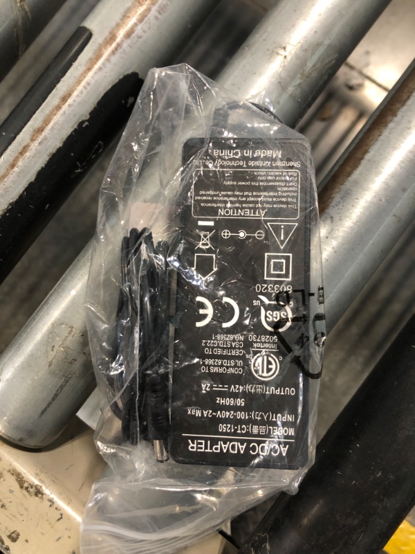 Photo 1 of *** SIMILAR ITEM*** 12V 5A AC to DC Power Adapter, UL Listed, 60W 100-220V to 12 Volt 5 Amp Transformer for Security Camera System, Flexible LED Tape Strip Light, 3 Foot Cord
