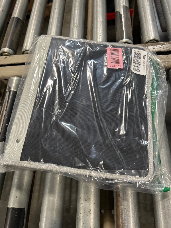 Photo 1 of ***BROKEN ZIPPER*** Ndsox Zipper Binder 3 Ring with Handle, 2 Inch O-Ring Document Organizer Middle School Binder with Zipper for Students, 5-Tab Expanding File Folder & 2 Mesh Pouches, DIY Clear Front Pocket, Black