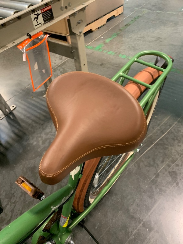 Photo 1 of *** scratches and dents. basket damge. seat feels weird.*** 726 Inch Margaritaville Green 7 Speed Adult Cruiser Bicycle