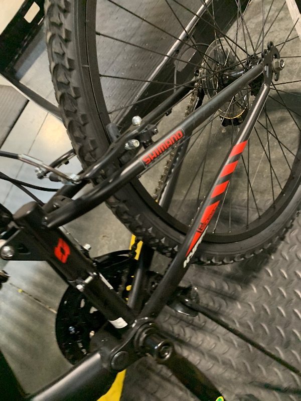 Photo 1 of ****FRONT BREAK**** 26" Hyper Bicycles Shocker Mountain Bike, 26" Wheels, Adult Ages 14+, Black/Red