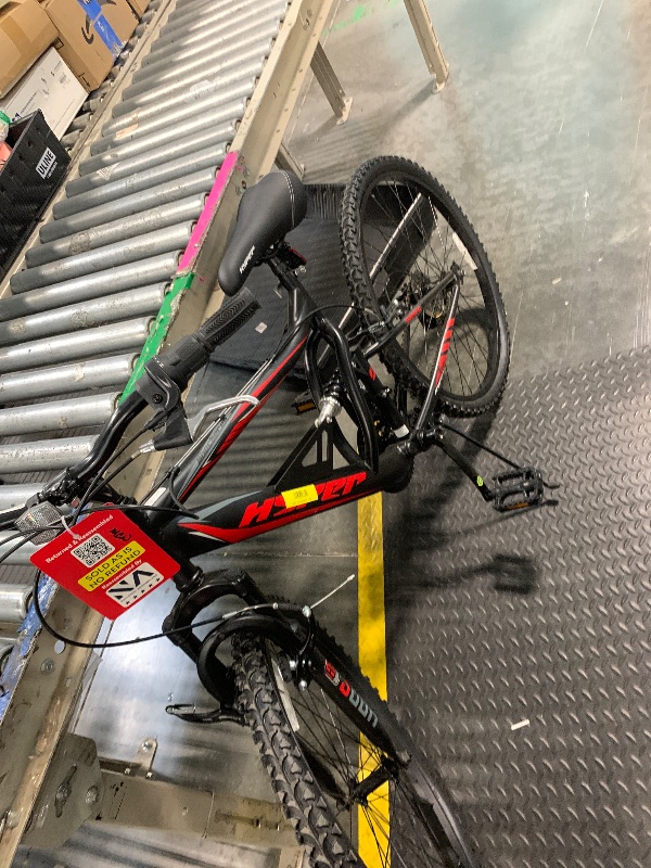 Photo 1 of ****FRONT BREAK**** 26" Hyper Bicycles Shocker Mountain Bike, 26" Wheels, Adult Ages 14+, Black/Red