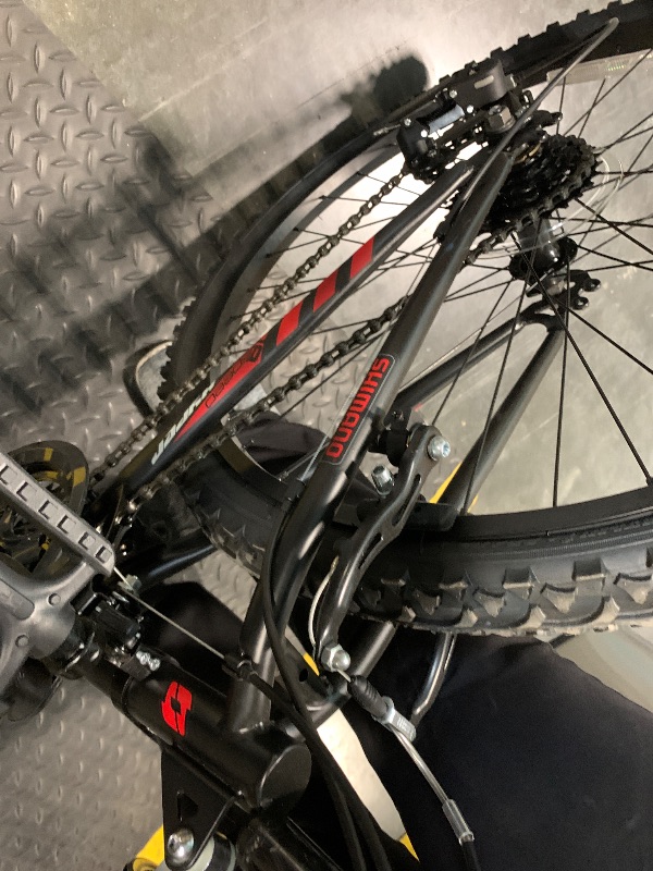 Photo 1 of ****FRONT BREAK**** 26" Hyper Bicycles Shocker Mountain Bike, 26" Wheels, Adult Ages 14+, Black/Red