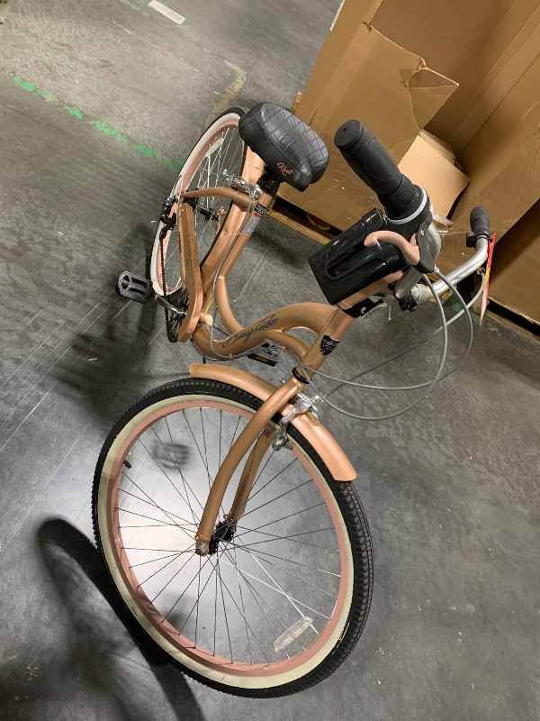 Photo 1 of ***TIRES A LITTLE FLAT***** 26" Kent Bayside Cruiser Bicycle, Fits Rider: 5'2"-5'10", Rose Gold, Adult, Unisex