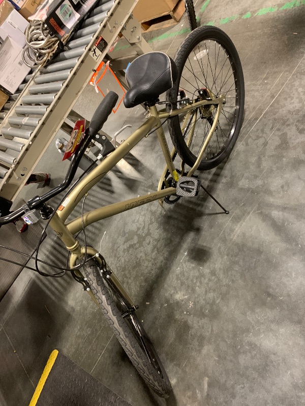 Photo 1 of ***tire a little flat*** Huffy 27.5" Parkside Comfort Bike, Fits Riders 5'0"+, Sage Green, Adult, Men's