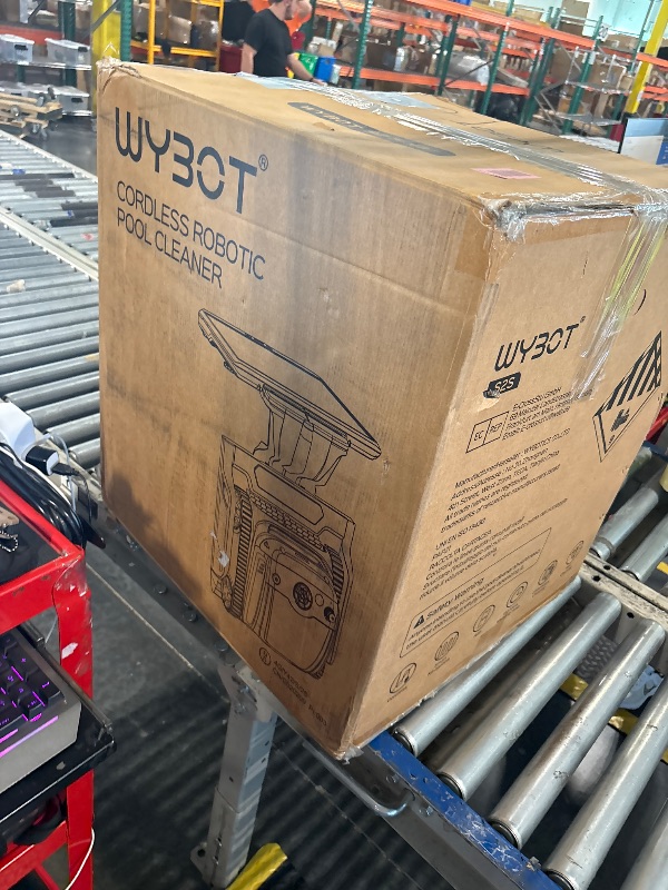 Photo 1 of (2025 Upgrade) WYBOT Pool Vacuum for Inground Pools, 4-in-1 Cordless Robotic Pool Cleaner for Above Ground Pools, Triple-Motor up to 1,614 Sq.ft, Wall & Waterline Cleaning, WiFi & Bluetooth Connect