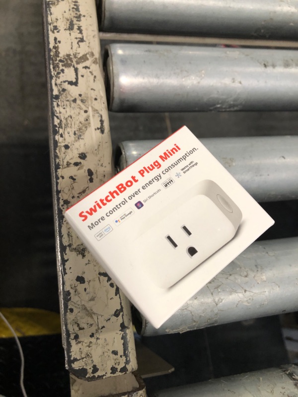 Photo 1 of ?2025 New? SwitchBot Smart Plug Mini 15A(1 Pack), Energy Monitor, Smart Home WiFi(2.4GHz) & Bluetooth Outlet, Compatible with Alexa & Google Home, APP Remote Control & Timer Function, No Hub Required