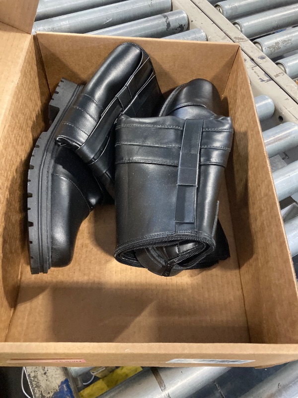 Photo 1 of **2 Right Feet** Nasfotim NEWSAIL Anakin Skywalker Costume Boots Cosplay Shoes Black Brown Male