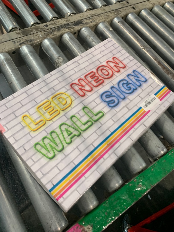 Photo 1 of **Cracked** JFLLamp Whales Neon Signs for Wall Decor Neon Lights for Bedroom Led Signs Suitable for Living Room Office Man Cave Beer Bar Pub Restaurant Christmas Party 5V Usb Power, 15 * 8.7 Inch(Blue+Azure?