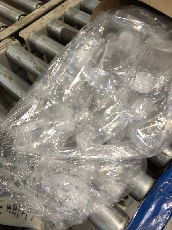 Photo 1 of ***ONLY NON LABELED BOTTLES***Tiangrid 50 Sets Mini Hand Sanitizer Bottles bulk Wedding Favors for Guests 2oz Empty Travel Size Hand Sanitizer Bottles with 50 Organza Bags Thank You Tags for Wedding Party(Love,Gold)