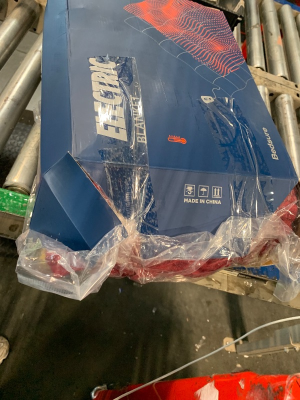 Photo 1 of * no plug*Bedsure GentleSoft Electric Blanket Full Size - Soft Ribbed Flannel Heated Blanket with 6 Heat Settings, Heating with 10 Time Settings, 8 hrs Timer Auto Shut Off, Gifts for Grandma (72"x84", Burgundy)