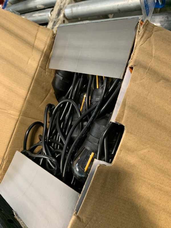 Photo 1 of ***ADAPTOR MISING***XMCOSY+ Outdoor String Lights, Smart Patio Lights 72.5Ft, APP WiFi Control, Compatible with Alexa, Waterproof Dimmable Edison Outdoor Lights for Patio Outside