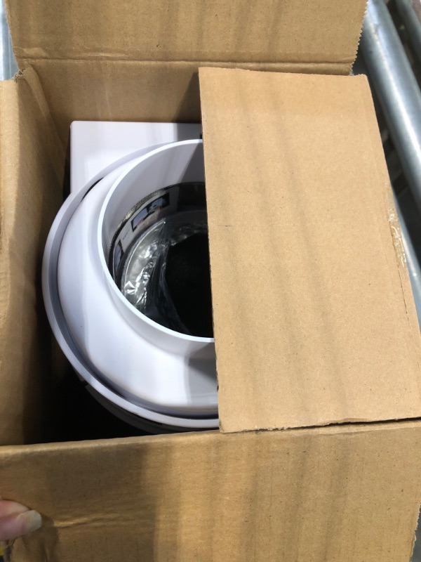 Photo 1 of [UPGRADED]Cenipar TDIDVKZW Indoor Dryer Vent Kit Filter 3 In 1 Filter Bucket with 4 Inch 5 Feet Proflex Ducting Hose for Electric Dryers,White