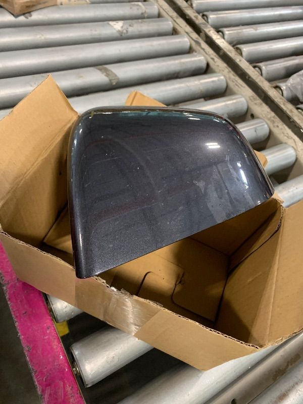 Photo 1 of ***ONLY ONE*** Jaronx Compatible with Tesla Model Y Side Mirror Cover 2020 2021 2022 2023, Rearview Door Wing Mirror Cover Cap Replacement for Tesla Model Y Accessories (Grey, Left)