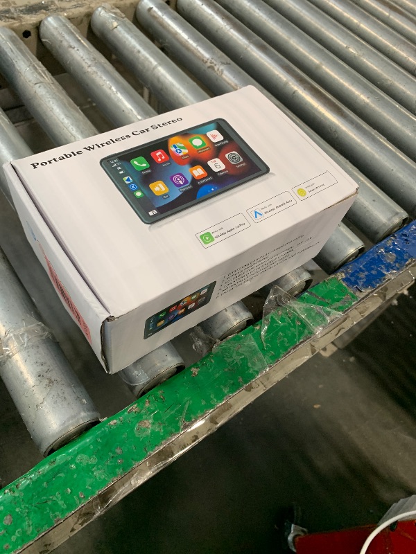 Photo 1 of ?Hieha? 2025 Wireless Portable Carplay and Android Auto, Carplay Screen for Car with Mirror Link/AUX/FM,7" Touchscreen Bluetooth 5.0, Marine Stereos for All Vehicles