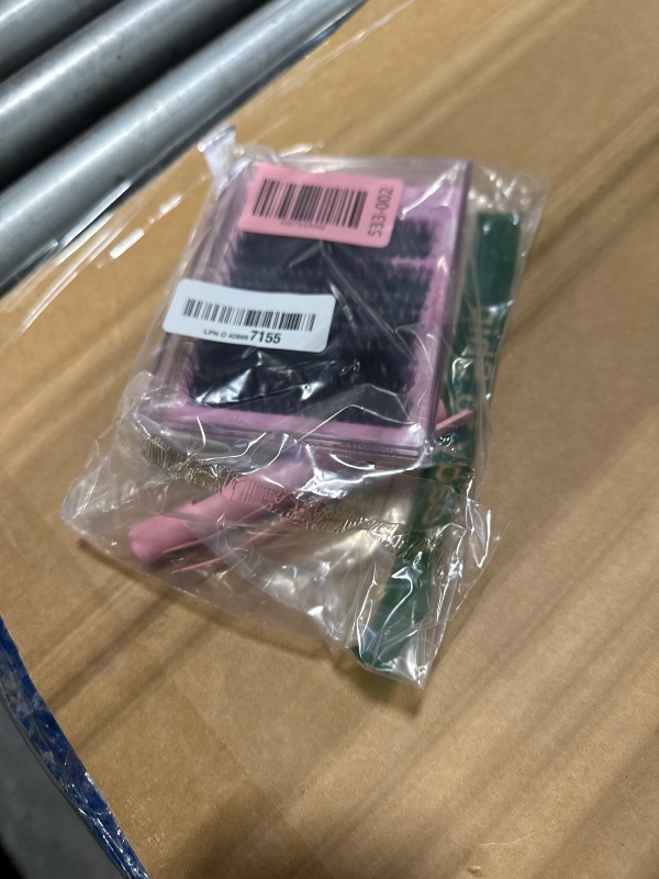 Photo 1 of ***missing parts*** Yawamica Fluffier Lash Extension Kit Thick 200D Volume Eyelash Extension Kit 14-20mm Wispy Lash Clusters Kit D Curly Individual Lashes with Bond and Seal lash Tweezers DIY Cluster Eyelash Extensions