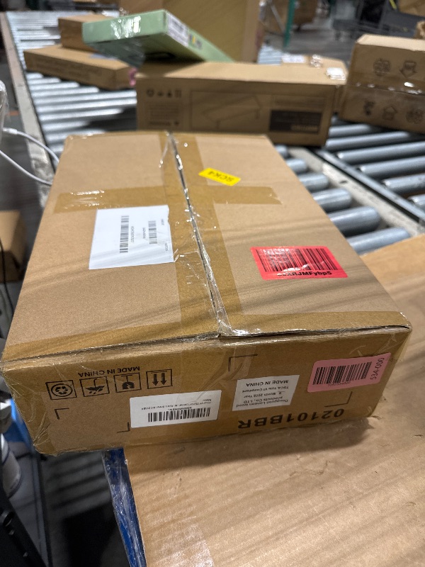 Photo 1 of Hzuaneri Blanket Ladder for Living Room, Decorative Quilt Rack with 4 Removable Hooks, 5-Tier Farmhouse Ladder Holder Shelf Organizer for Bedroom, Rustic Brown and Black 02101BBR