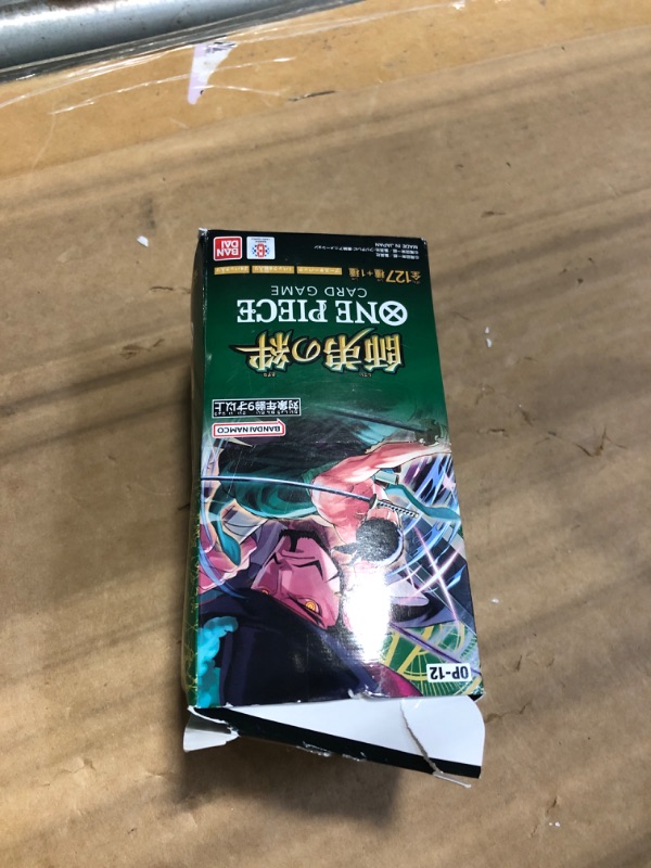 Photo 1 of *** ALL ARE OPEN********  BANDAI ONE Piece Card Game Master and Student Bonds (OP-12) Booster Box (Japanese) - 24 Packs
