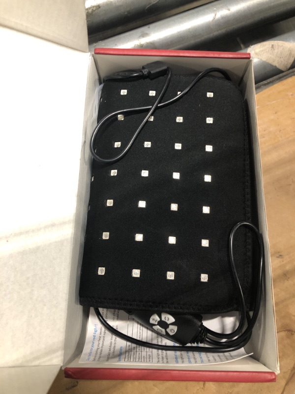 Photo 1 of **MISSING CORD***LOVTRAVEL New 16'' X 7.9'' LED 660nm Red Light Therapy and 850nm Near Infrared Light Therapy Devices Large Pads Wearable Wrap for Pain