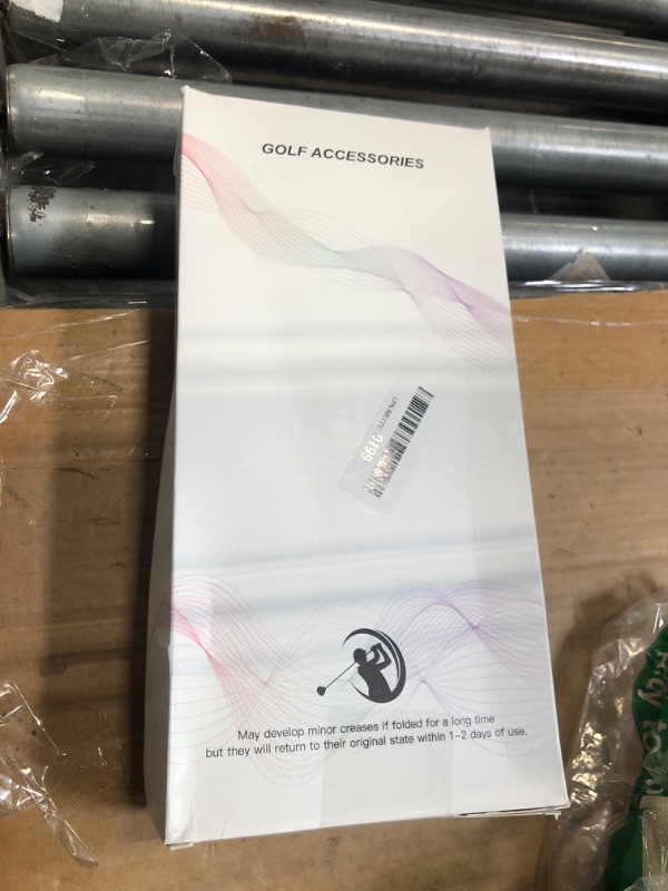 Photo 1 of ****MISSING ONE****Golf Club Covers, 4pcs Premium PU Leather Golf Club Head Covers for Woods and Driver Fairway Hybrid, USA Flag Patriotic Golf Head Covers for Men and Women - Fits Most Golf Clubs(White)