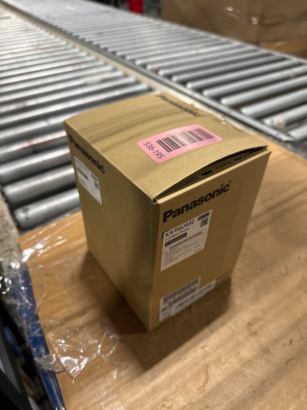 Photo 1 of ***Missing parts***
Panasonic Cordless Phone, Easy to Use with Large Display and Big Buttons, Flashing Favorites Key, Built in Flashlight, Call Block, Volume Boost, Talking Caller ID, 2 Cordless Handsets - KX-TGU432W.