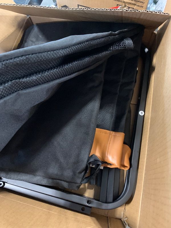 Photo 1 of *******SIMILAR ITEM*******150L (40 Gal) Large Fashion Laundry Basket with Wheels, Leather Patchwork Rolling Hamper Carts, Sturdy Metal Frame, Removable Washable Bag, Tall Clothes Sorter for Bedroom, Laundry Room, Dorm - Black