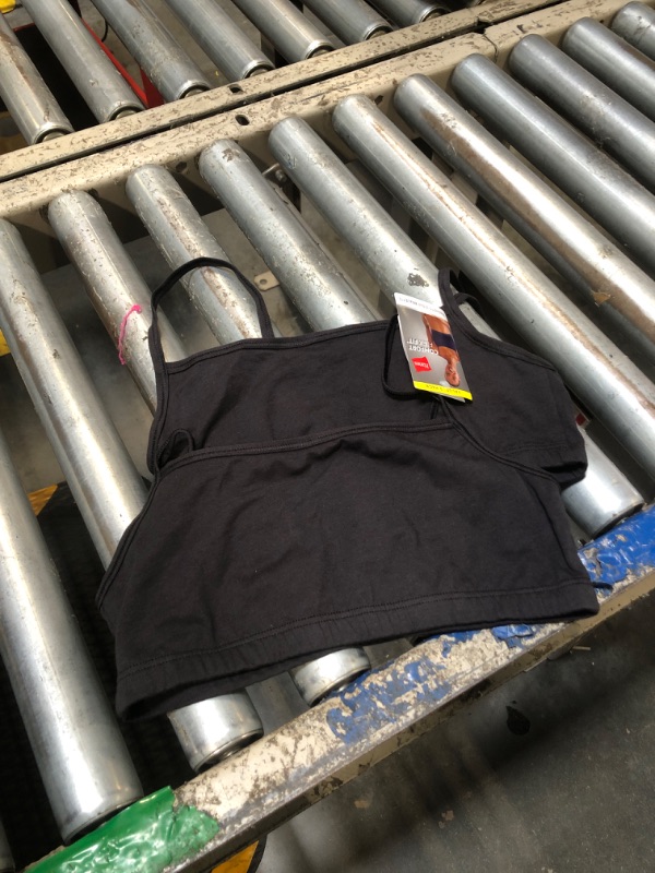 Photo 1 of **only 2**
Hanes womens Cotton String Bralette, 3-pack Bra, 3 Pack - Black, Medium US