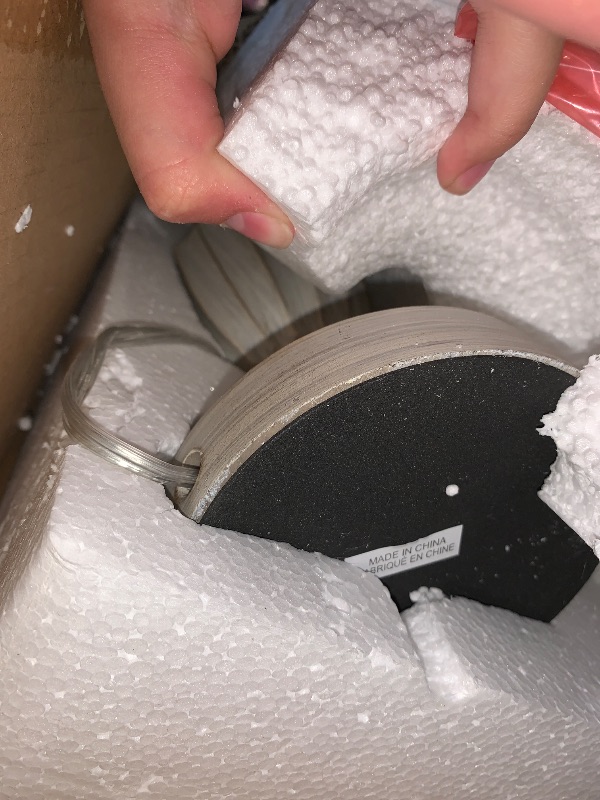 Photo 1 of **MISSING 1** TOBUSA Farmhouse Living Room Table Lamps Set of 2, Grey Rustic Vintage Table Lamps for Bedroom Nightstand, Antique Bedside Desk Lamps with Linen Shade, 22’’ Traditional Resin Lamp Sets for End Table