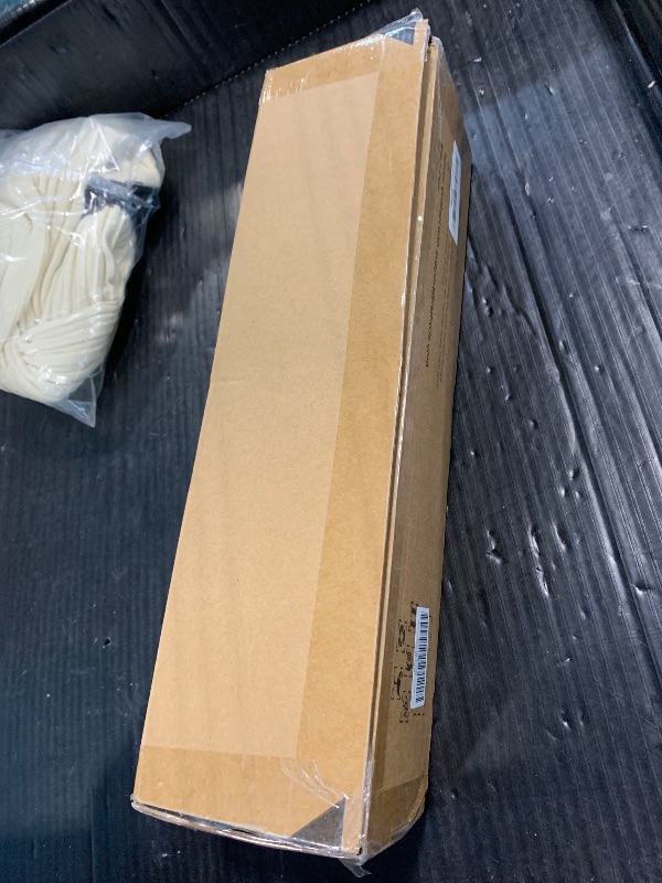 Photo 1 of ***mISSING HARDWARE***KAMANINA Curtain Rods for Windows 72 to 144 Inches (6-12ft) Long Heavy Duty Curtain Rod, 7/8 Inch Adjustable Decorative Drapery Rods with Netted Texture Finials, Bronze