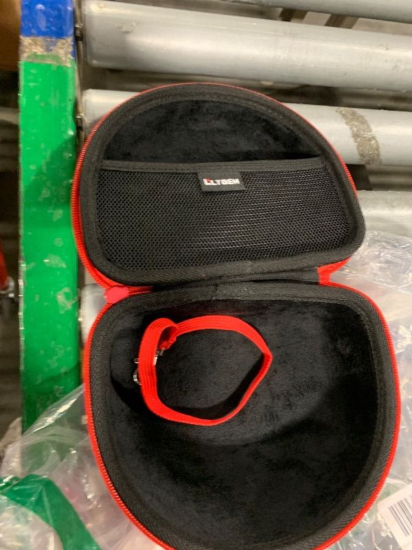 Photo 1 of ***CASE ONLY***Headphone Case Compatible with Beats Studio Pro/Solo 4 / Studio 3 / Solo 3 / Picun B8 / BERIBES/JLab JBuds Lux ANC Wireless Bluetooth Noise Cancelling Headphones, Red+Black(Case Only)
