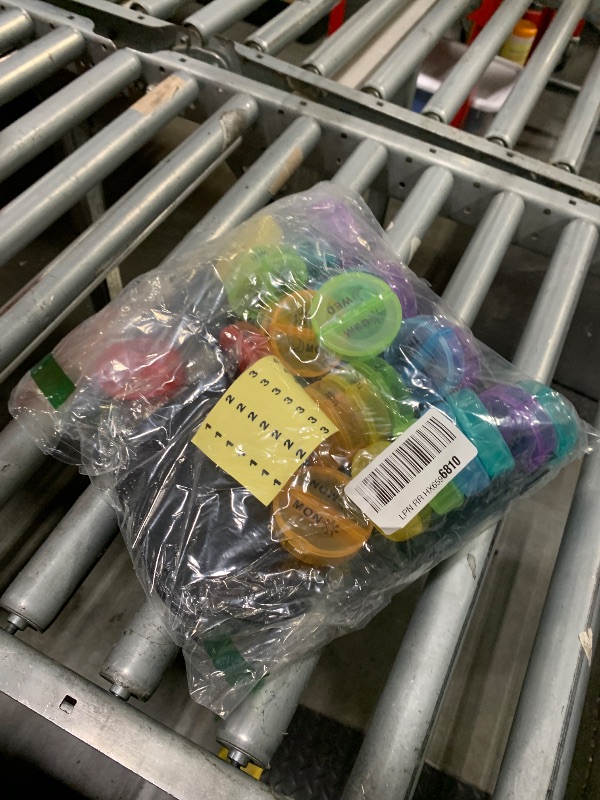 Photo 1 of ?Upgrade? Monthly Pill Organizer 2 Times A Day,One Month Box AM PM,Daily Cases Large 4 Week,Medication 28 Days Dispenser for Pills,Fish Oils, Vitamin,Supplement(Rainbow)…