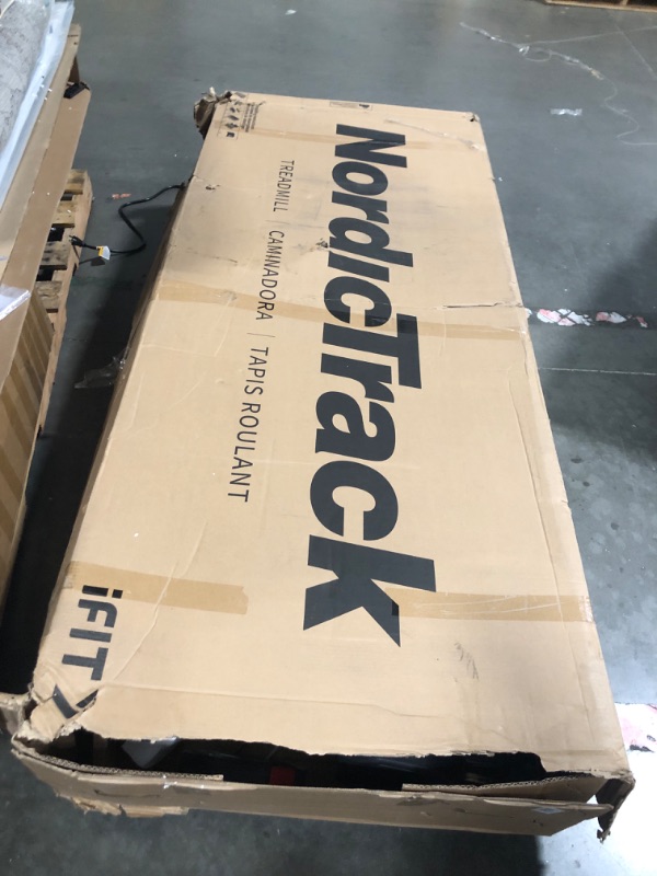 Photo 1 of ***IT IS UNKNOWN IF IT HAS MISSING PARTS***NordicTrack T Series 10 Treadmill with 10" Tilting Touchscreen and Compact Design