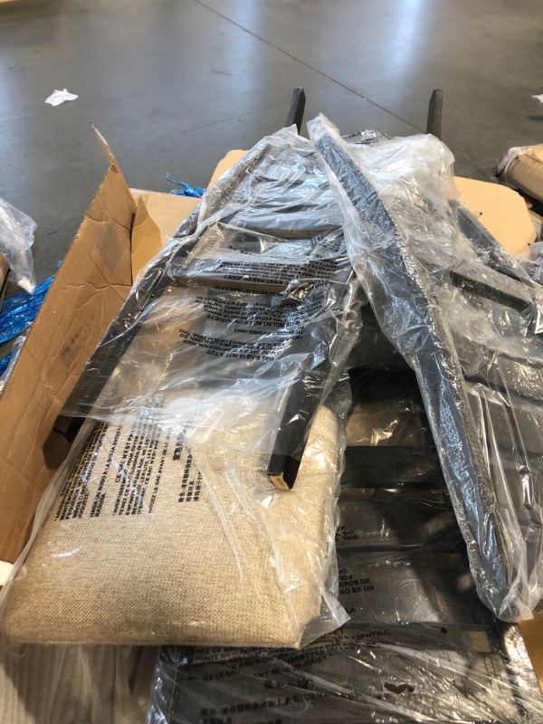 Photo 1 of ***IT IS UNKNOWN IF IT HAS MISSING PARTS***Signature Design by Ashley Rokane 20" Dining Room Table Set with 6 Upholstered Chairs, Brown