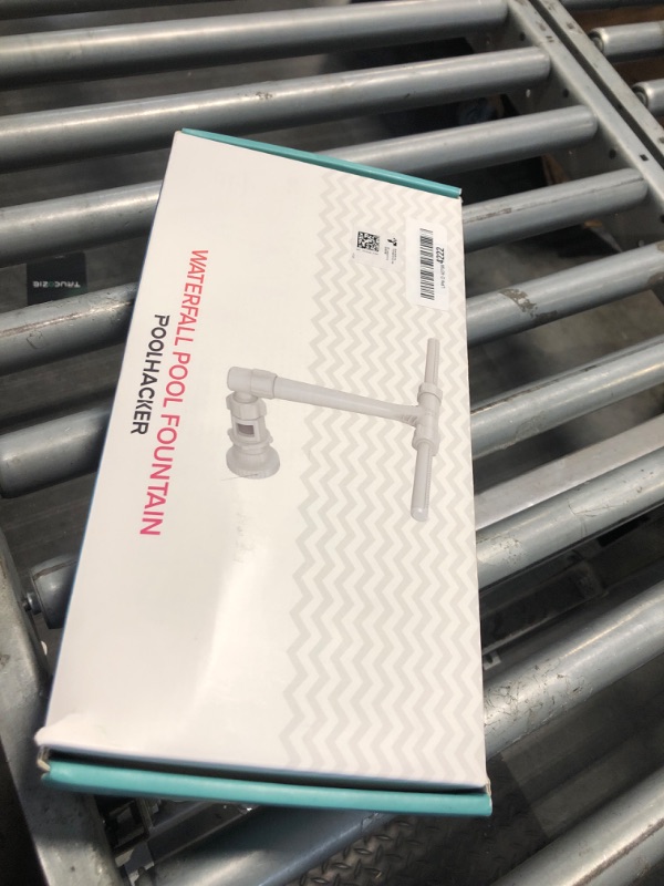 Photo 1 of [Patent Pending] 2025 Upgrade Pool Fountain - Dual Spray Water Fountains for Above Ground/Inground Pools, 2-in-1 Adjustable Waterfall Pool Sprinkler Fountain