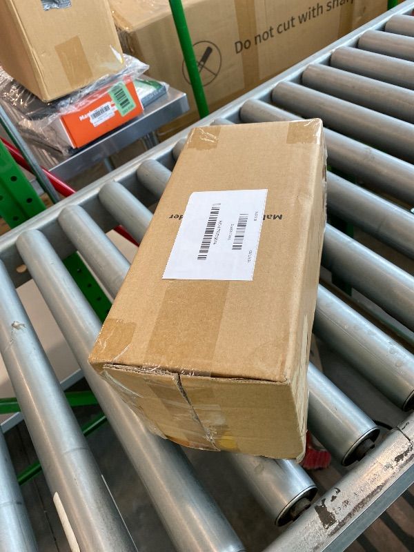 Photo 1 of *Major Damaged* Delamu Toothbrush Holders with 360° Smooth Rotating Base, 3 Slots Bathroom Organizer Countertop with Sliding Lid, Brush Toothpaste Holder Makeup Brush Organizer for Vanity, White