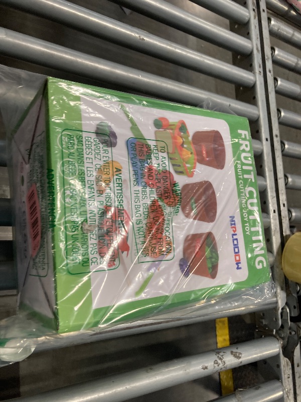 Photo 1 of ****MISSING PIECES*****NIPLOOOW Play Food Set for Kids, Toddler Learning Toys, Cutting Food Toy Color Sorting Set, Pretend Food Play Kitchen Accessories for Kids, Birthday Gifts for 3-8 Years old Boys Girls Educational Toys