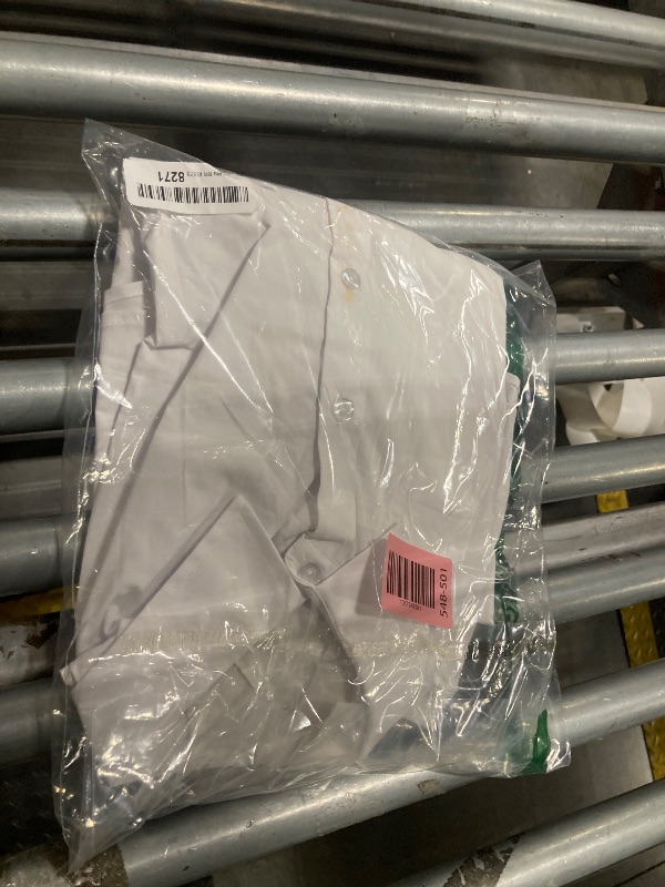 Photo 1 of ***SMALL STAINS*** siliteelon Womens Button Down Shirt Dress Shirts Cotton Long Sleeve Wrinkle Free Work Office Shirt Regular Fit Blouse Top White XS